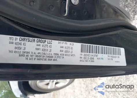 2010 Dodge Charger Sxt from USA, damaged, VIN 2B3CA3CV1AH197987